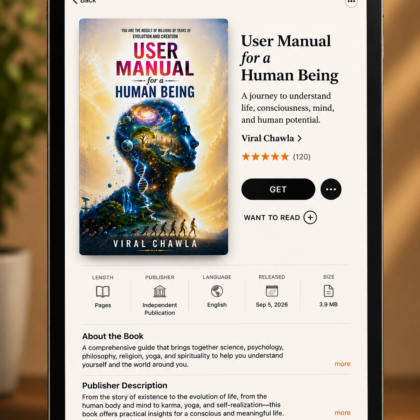 Apple Books English Edition – User Manual for a Human Being